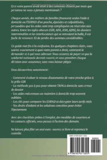 APA, EHPAD, aides seniors : ne perdez plus un euro : Le guide famille 2026 pour évaluer le GIR et obtenir toutes les aides: Monter le dossier APA, .. - d'impôt : la méthode pas à pas pour aidants